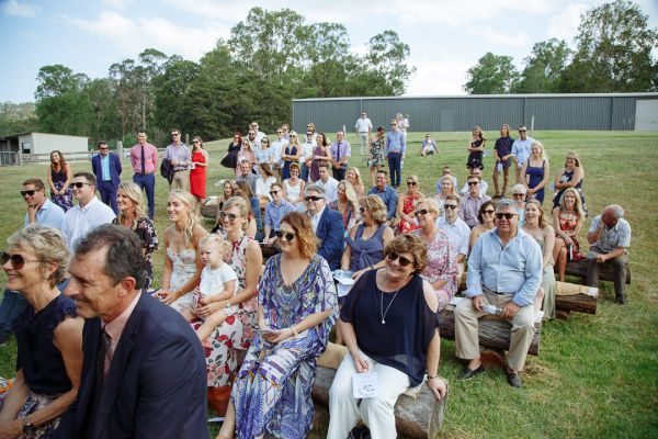 Lynan and Andrew's wedding day in Grafton NSW Country, frame 102