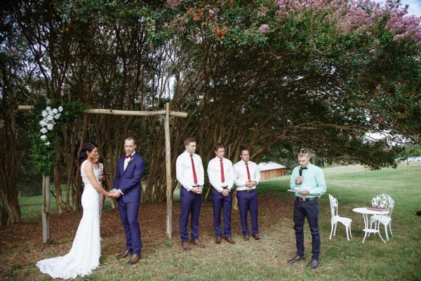 Lynan and Andrew's wedding day in Grafton NSW Country, frame 109