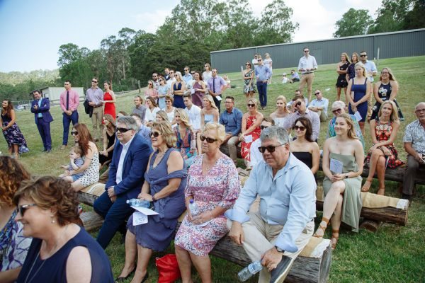 Lynan and Andrew's wedding day in Grafton NSW Country, frame 112