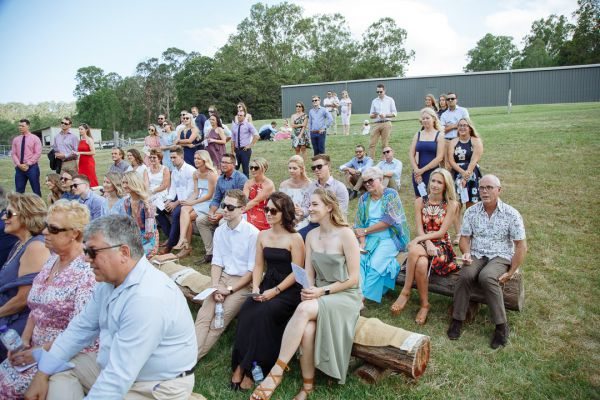 Lynan and Andrew's wedding day in Grafton NSW Country, frame 113