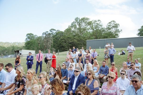 Lynan and Andrew's wedding day in Grafton NSW Country, frame 114