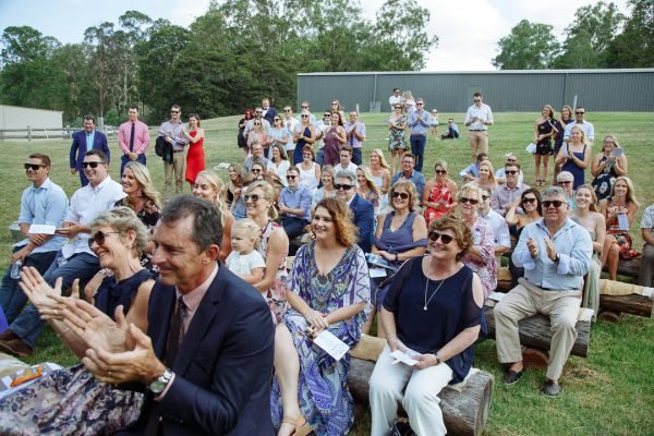 Lynan and Andrew's wedding day in Grafton NSW Country, frame 118