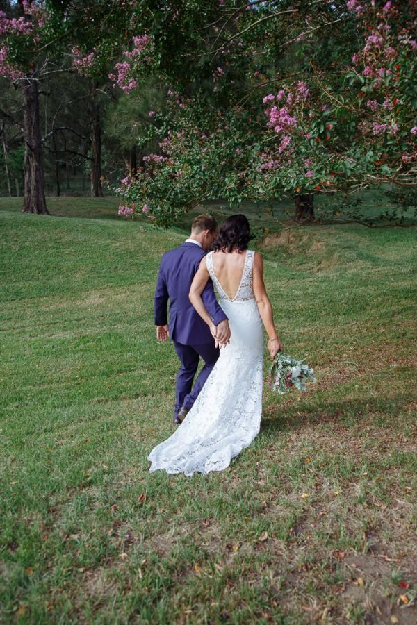 Lynan and Andrew's wedding day in Grafton NSW Country, frame 132