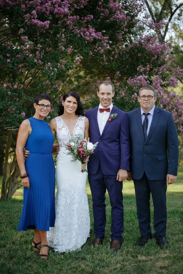 Lynan and Andrew's wedding day in Grafton NSW Country, frame 141