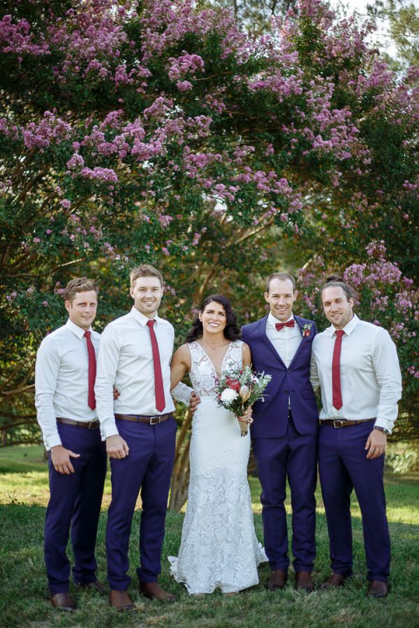 Lynan and Andrew's wedding day in Grafton NSW Country, frame 156