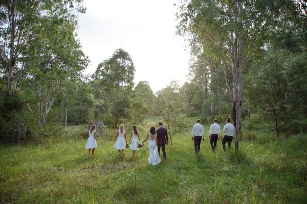 Lynan and Andrew's wedding day in Grafton NSW Country, frame 172