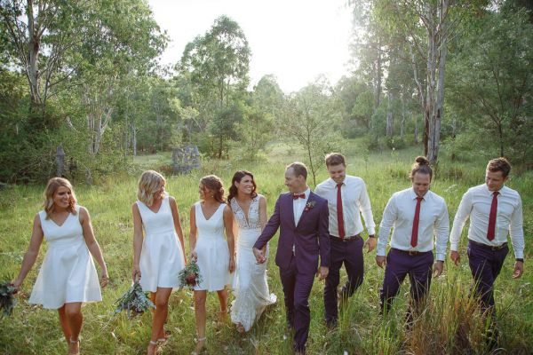 Lynan and Andrew's wedding day in Grafton NSW Country, frame 173