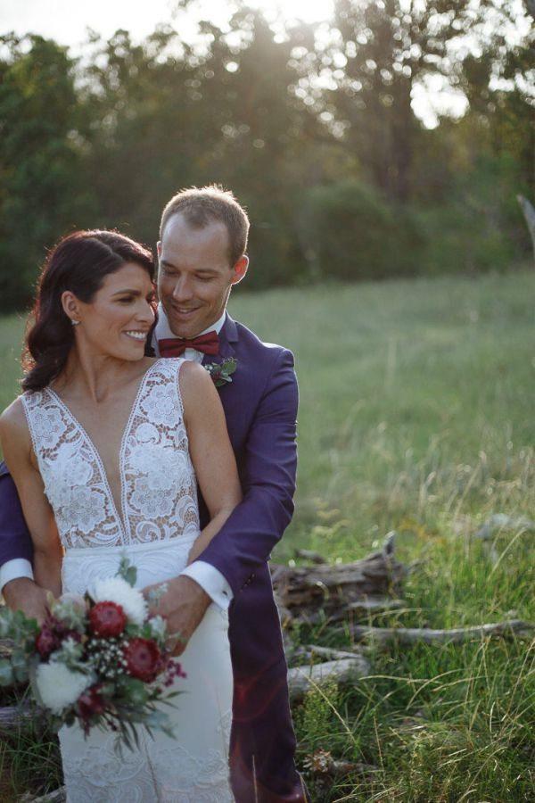 Lynan and Andrew's wedding day in Grafton NSW Country, frame 177