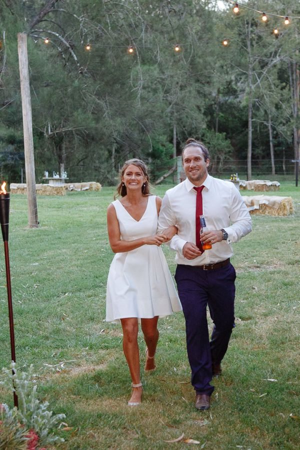 Lynan and Andrew's wedding day in Grafton NSW Country, frame 207
