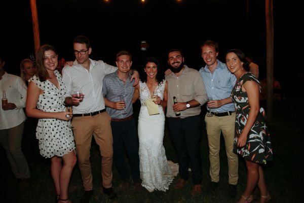 Lynan and Andrew's wedding day in Grafton NSW Country, frame 299