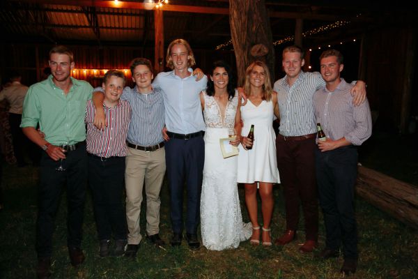 Lynan and Andrew's wedding day in Grafton NSW Country, frame 305