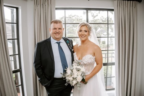 Stephanie and David's wedding day in Cawdor, frame 028
