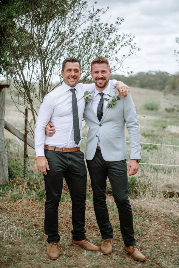 Kelly and Tory's wedding day in Bacchus Marsh, frame 010