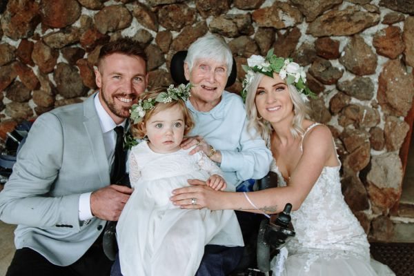 Kelly and Tory's wedding day in Bacchus Marsh, frame 031