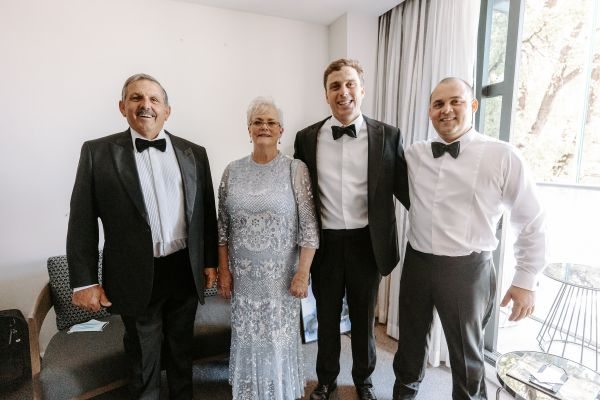Helena and Xavier's wedding day in Parkes, frame 007