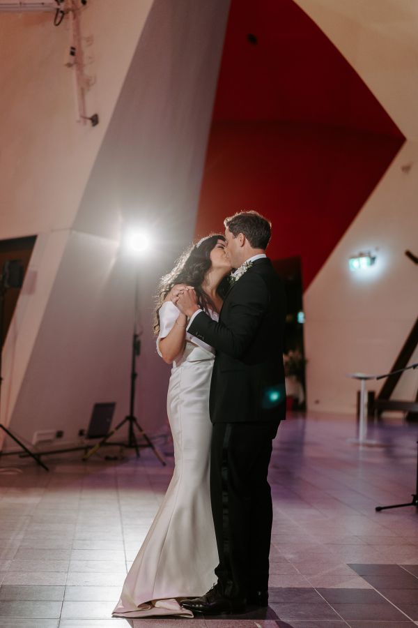 National Gallery of Australia wedding, Helena and Xavier, frame 092