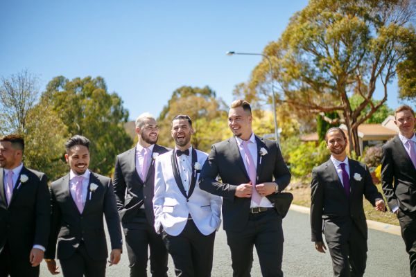 Joanna and Dominic's wedding day in Red Hill, frame 031