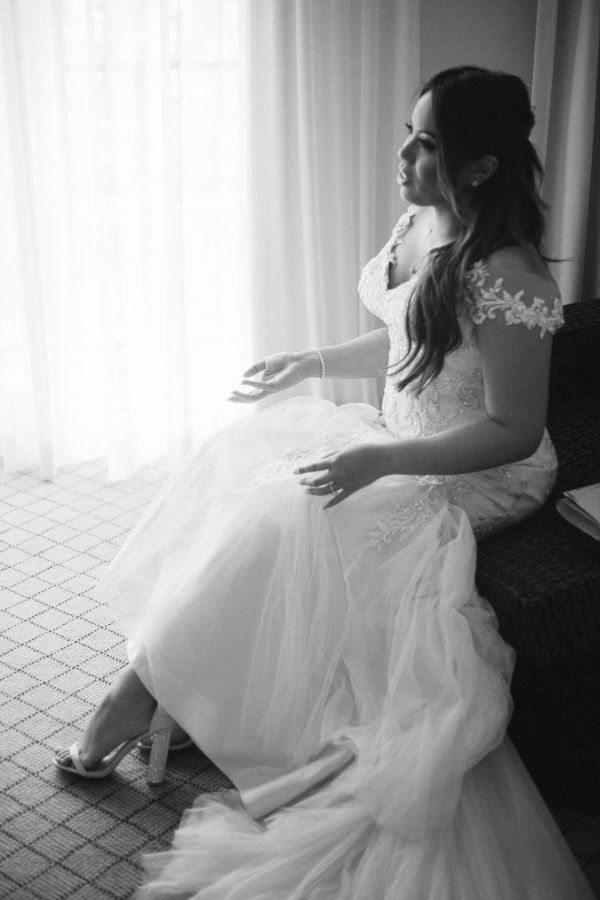 Joanna and Dominic's wedding day in Red Hill, frame 076