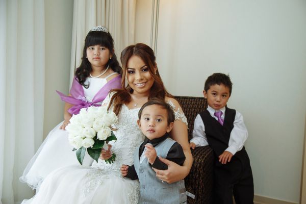 Joanna and Dominic's wedding day in Red Hill, frame 106