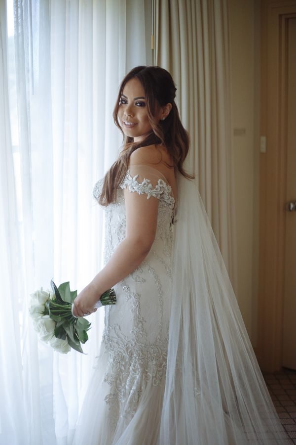 Joanna and Dominic's wedding day in Red Hill, frame 115