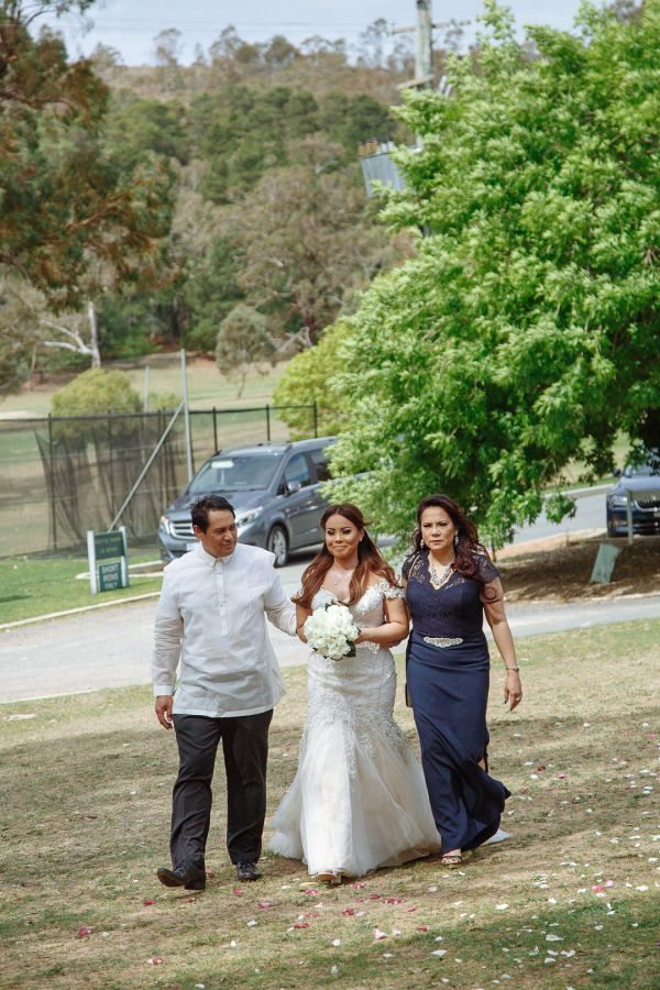 Joanna and Dominic's wedding day in Red Hill, frame 133