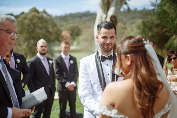 Joanna and Dominic's wedding day in Red Hill, frame 139
