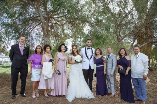 Joanna and Dominic's wedding day in Red Hill, frame 190