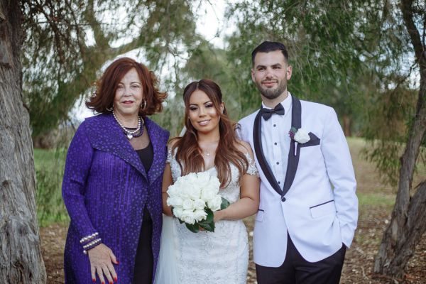 Joanna and Dominic's wedding day in Red Hill, frame 193