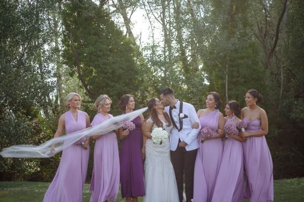 Joanna and Dominic's wedding day in Red Hill, frame 211