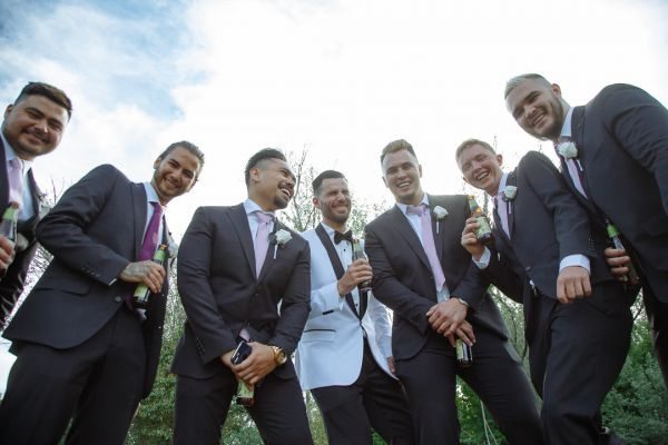 Joanna and Dominic's wedding day in Red Hill, frame 223