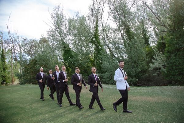 Joanna and Dominic's wedding day in Red Hill, frame 226