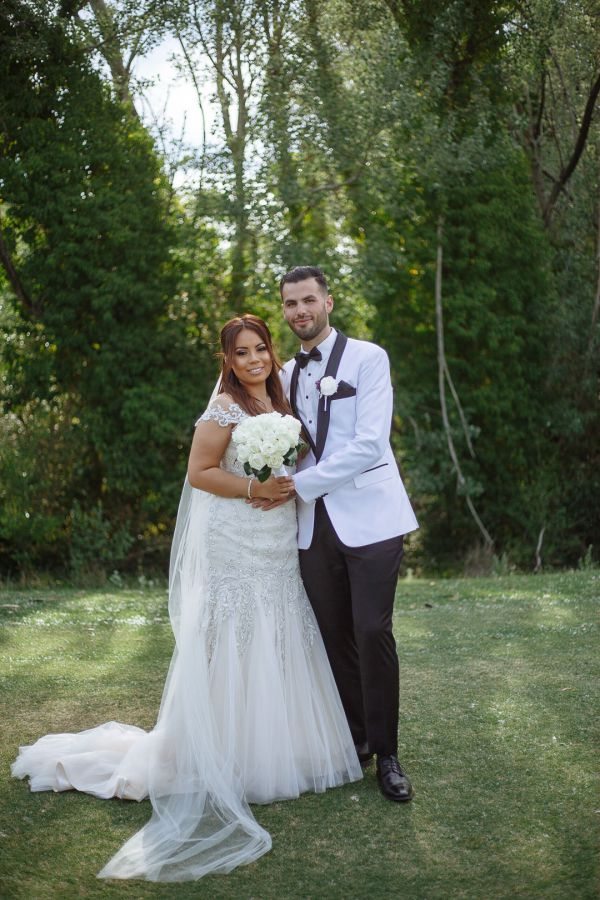 Joanna and Dominic's wedding day in Red Hill, frame 229