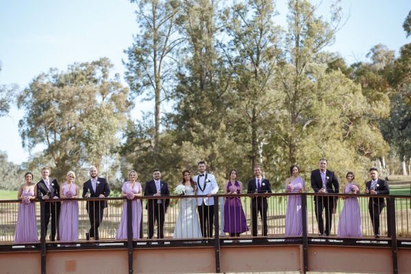 Joanna and Dominic's wedding day in Red Hill, frame 235