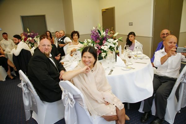 Joanna and Dominic's wedding day in Red Hill, frame 271