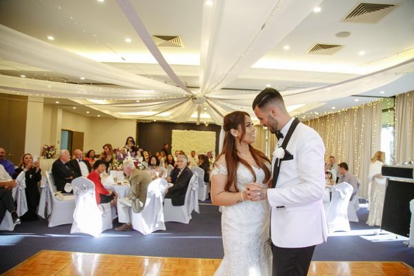 Federal Golf Club wedding, Joanna and Dominic, frame 278