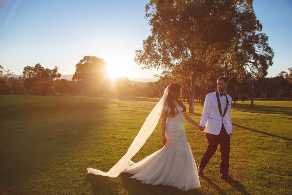 Joanna and Dominic's wedding day in Red Hill, frame 327