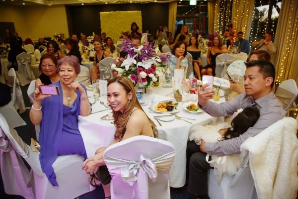 Joanna and Dominic's wedding day in Red Hill, frame 336