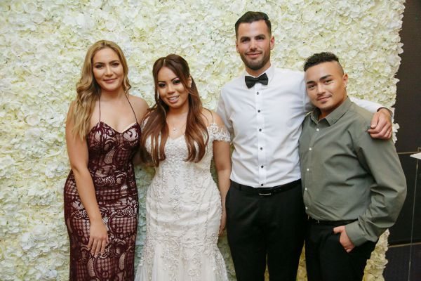 Joanna and Dominic's wedding day in Red Hill, frame 402