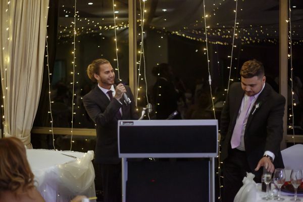 Joanna and Dominic's wedding day in Red Hill, frame 408