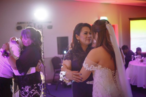 Joanna and Dominic's wedding day in Red Hill, frame 435