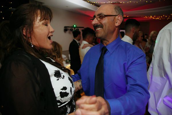 Joanna and Dominic's wedding day in Red Hill, frame 456