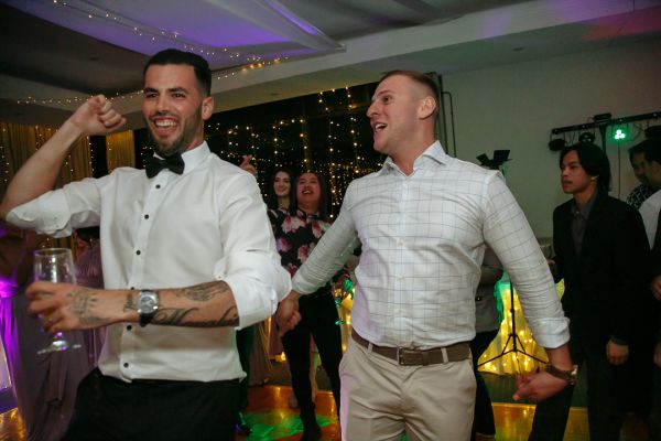 Joanna and Dominic's wedding day in Red Hill, frame 483