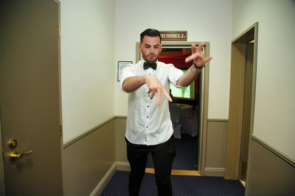 Federal Golf Club wedding, Joanna and Dominic, frame 499