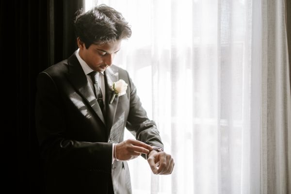 Hotel Realm wedding photo Barton