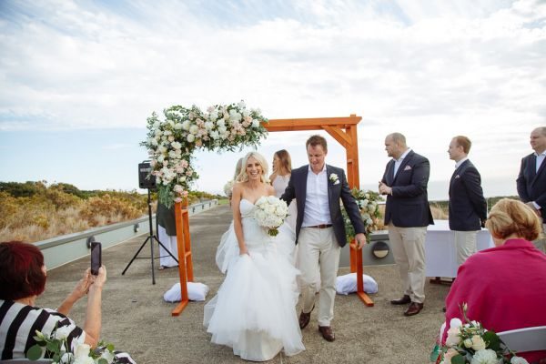 Aasher and Nick's wedding day in Cape Schanck, frame 160