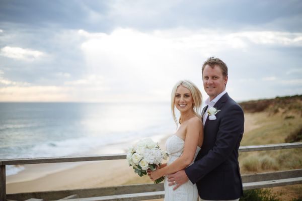 Aasher and Nick's wedding day in Cape Schanck, frame 196