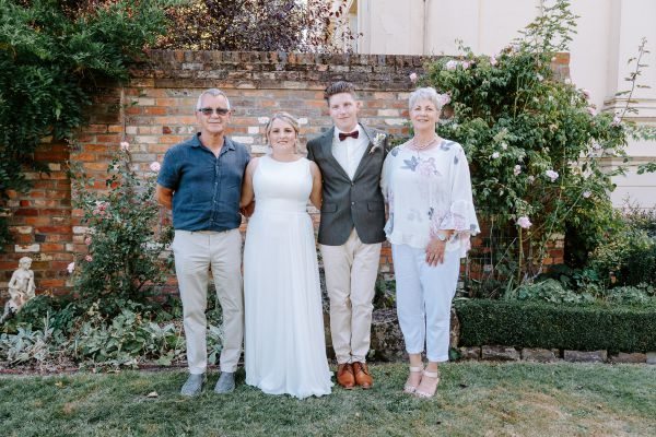 Rosie and Sam's wedding day in Nile, frame 070