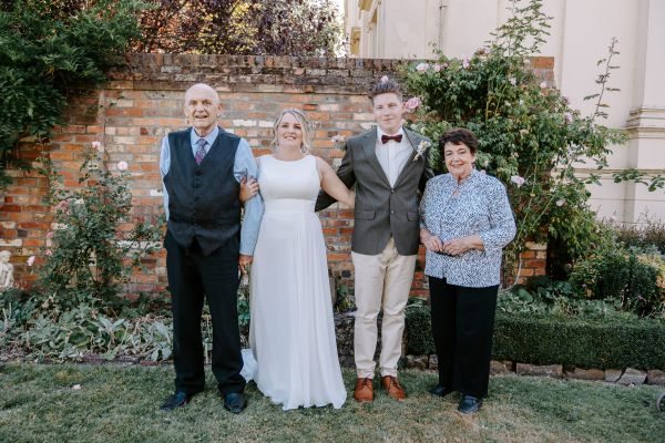 Rosie and Sam's wedding day in Nile, frame 079