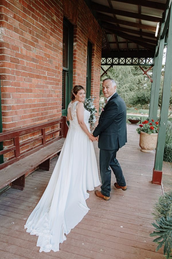 Dee and Michael's wedding day in Lancefield, frame 087