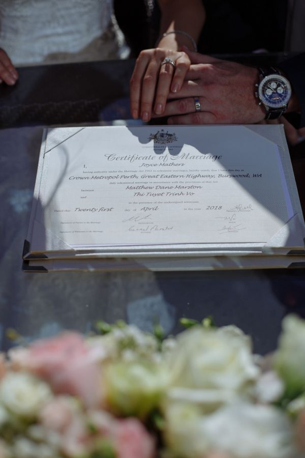 Crown Perth wedding, Trinh and Matt, frame 113